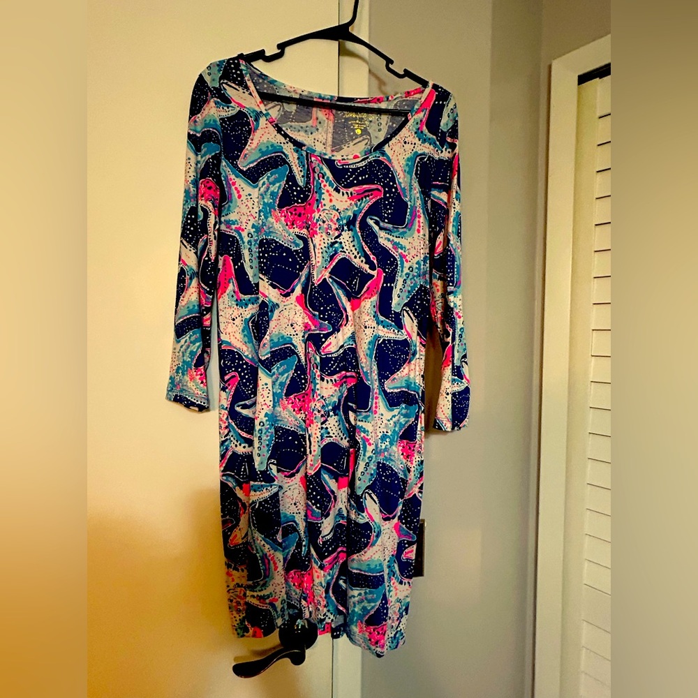Lilly Pulitzer quarter sleeve dress